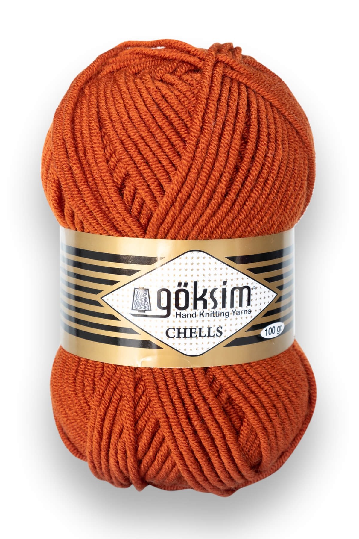 Chells El Örgü Ipi 5'li Paket Desaryou (9729-kiremit) - Görsel 3