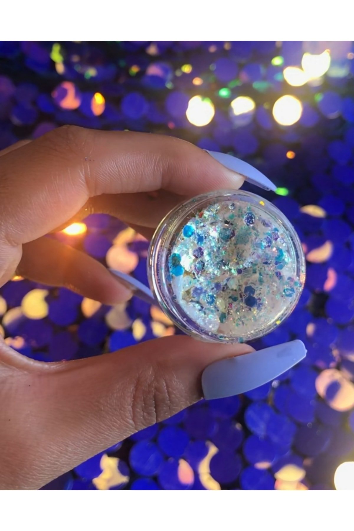 Glitter Beyaz Bukalemun - Görsel 4