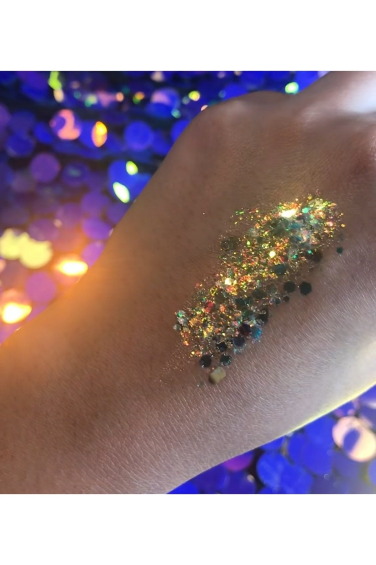 Glitter Beyaz Bukalemun - Görsel 5